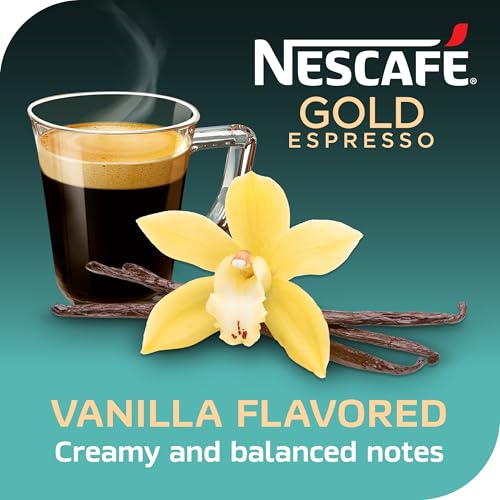 NESCAFÉ Gold Vanilla Instant Coffee 3.1 oz Jar - 50 Cups