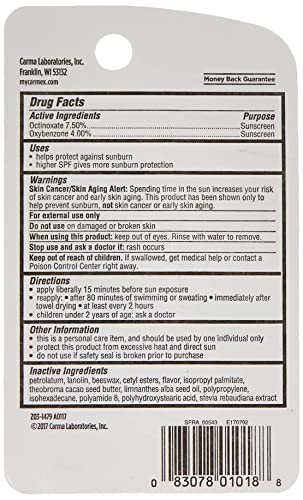 Carmex Daily Care Lip Balm Strawberry SPF 15 0.35 oz Tube