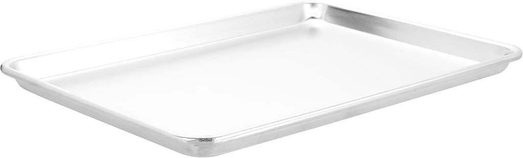 Nordic Ware Naturals Extra Large & Half Sheet Set - USA Made Aluminum Baking Pans with Steel Rim