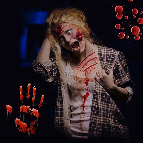 Valleylux Washable Fake Blood Spray for Halloween Zombie Makeup, 60ml