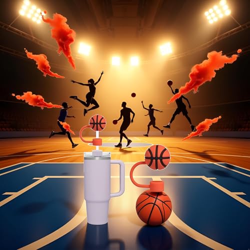 Cute Silicone Straw Covers for Stanley Cups - 10mm Dust Proof Caps