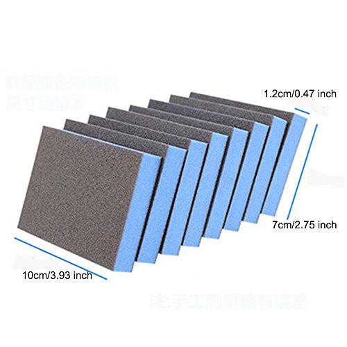 EORTA 8-Pack Heavy Duty Magic Cleaning Sponges - Non-Scratch Eraser Pads for Kitchen & Bathroom