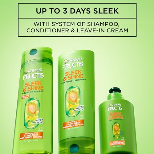 Garnier Fructis Sleek & Shine Leave-In Conditioner Cream 10.2 Fl Oz
