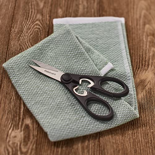 Cuisinart 8-Inch Kitchen Shears Black Pack of 3 - Sharp & Durable Kitchen Scissors