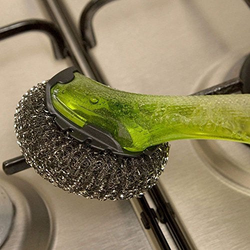 Dishmatic Stainless Steel Sponge Refills - 2 Pack for Dishmatic Handles