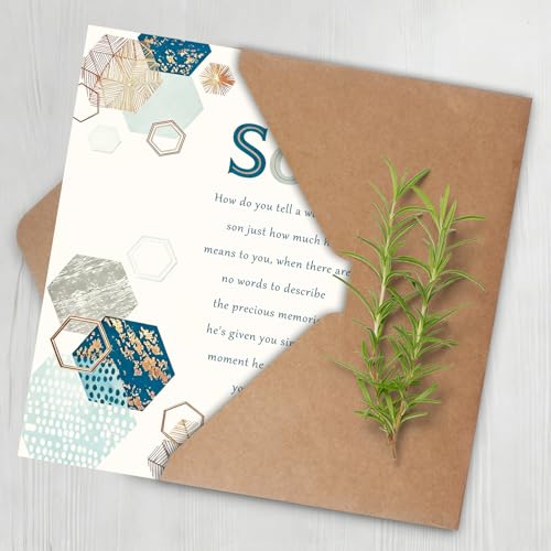 Son Birthday Card MM-466 - Heartfelt Gift for Adult Son