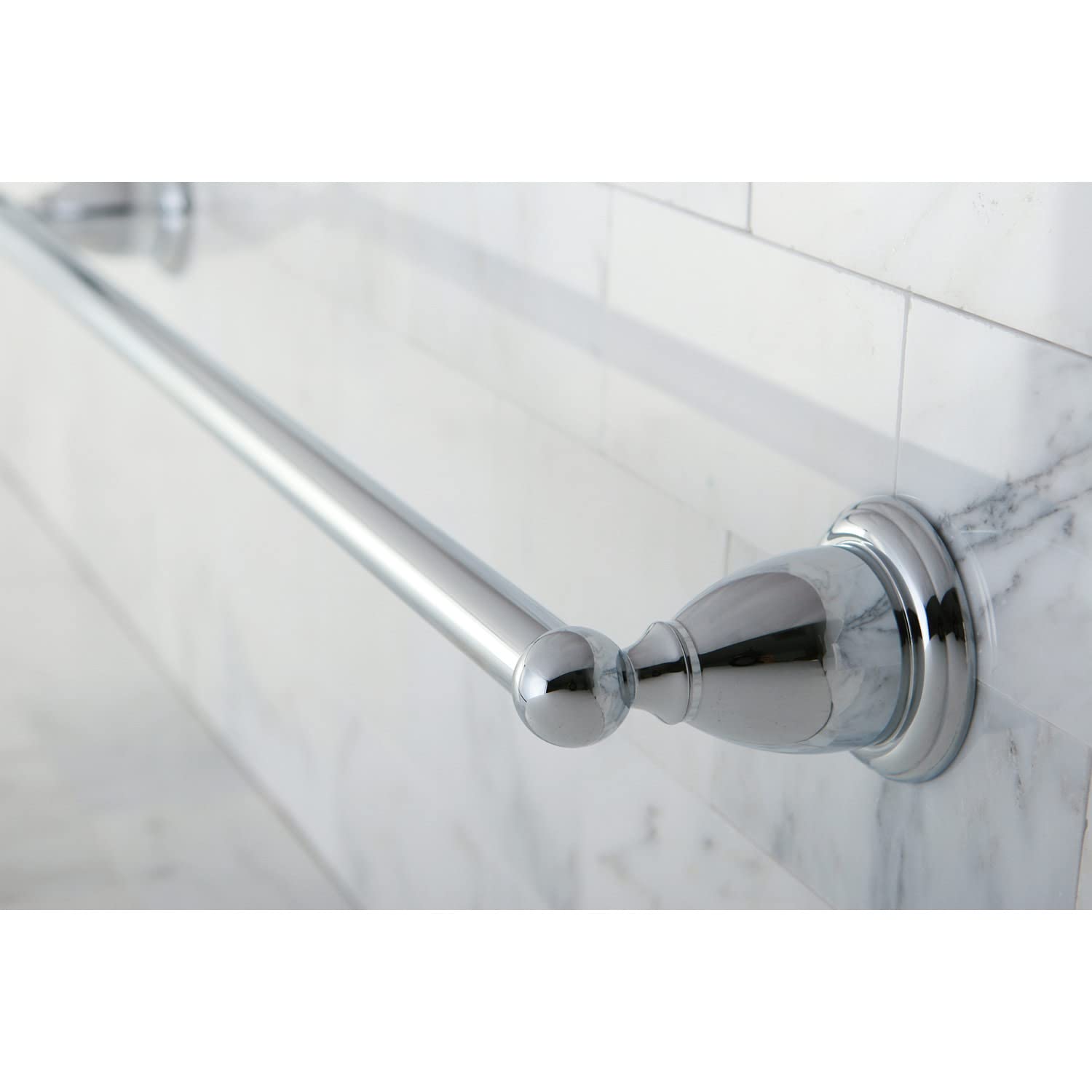 Kingston Brass BA1752PB Heritage 18-Inch Towel-Bar, Polished Brass
