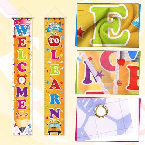 Welcome Back to School Banner - Ready to Learn & Welcome Back