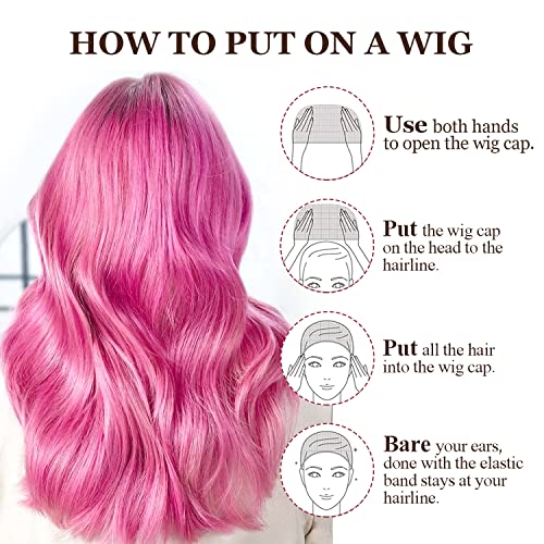 MORGLES Stretchy Nylon Wig Caps 6 Pack - Closed End Stocking Caps