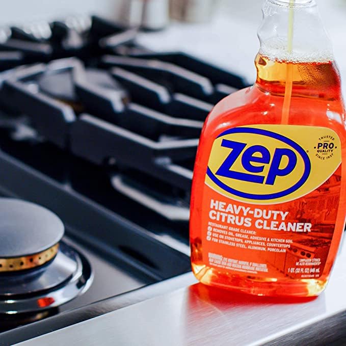 Zep Heavy-Duty Citrus Degreaser - 32 oz Natural Cleaner