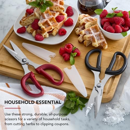 KitchenAid Black Multipurpose Shear Set - 2 Piece with Nutcracker & Opener