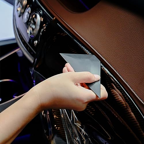 FOSHIO Black Squeegee Tool Set for Window Tinting & Vinyl Wrapping
