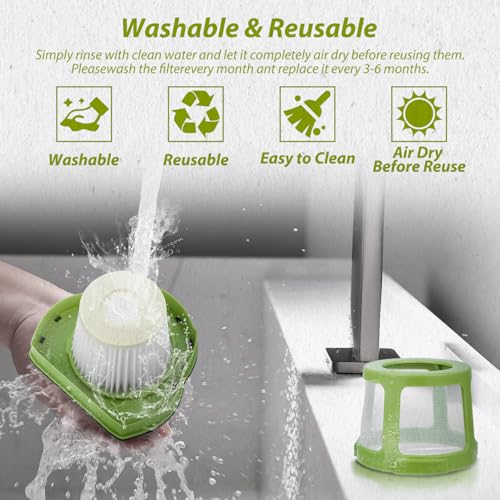 HASMX Replacement Vacuum Filter for Bissell Pet Hair Eraser (1)