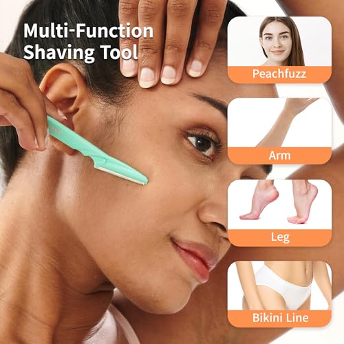 Dorco Tinkle Dermaplaning Tool & Face Razor 3ct - Peach Fuzz Remover