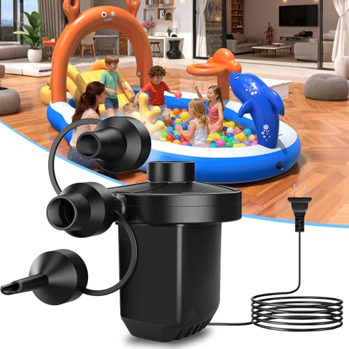WaveHaven Electric Air Pump for Inflatable Mattress & Pool Toys