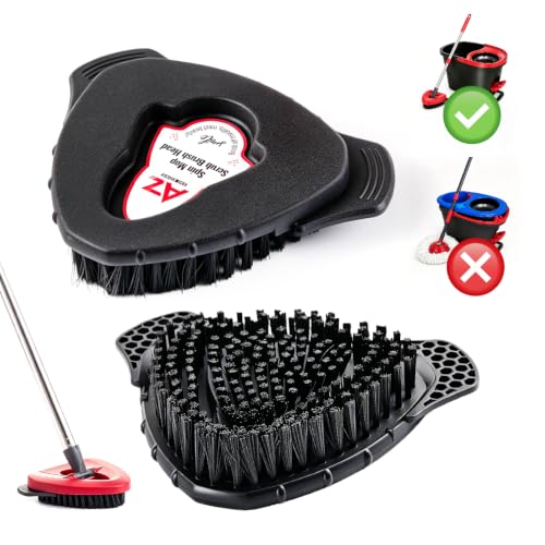 AZ Shi Kong Large Spin Mop Scrub Brush Head for O-Cedar EasyWring 1-Tank System