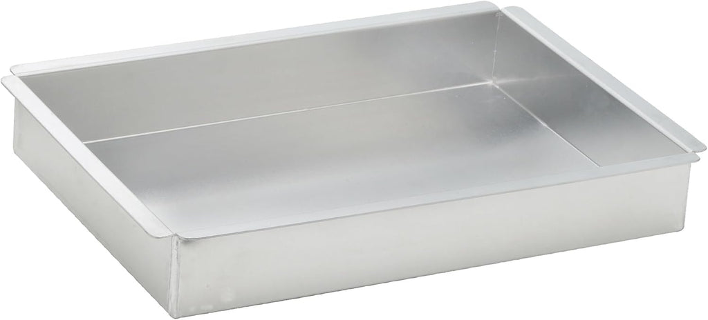 Winco 2-Inch Deep Aluminum Cake Pan - 9-Inch x 13-Inch for Perfect Baking Results