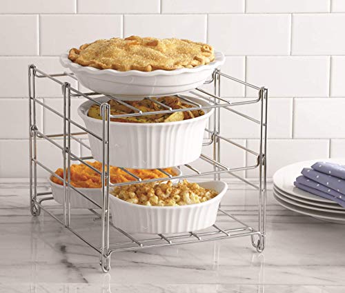 Nifty 3-Tier Oven Rack - Non-Stick, Compact & Dishwasher Safe