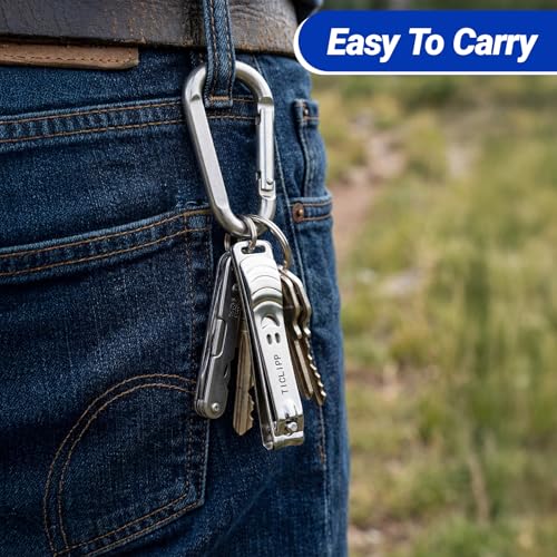 TICLIPP Ultra Sharp Nail Clippers for Thick Nails with Ergonomic Grip