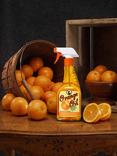 Howard Orange Oil Wood Polish for Furniture & Antiques, 8 Fl Oz
