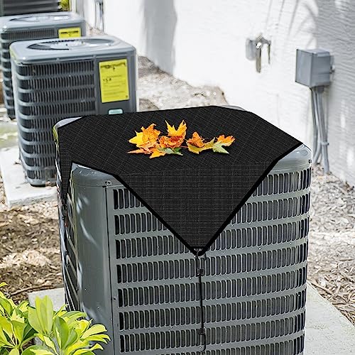 AwnPro 32" x 32" Waterproof Vinyl Air Conditioner Top Cover for Winter