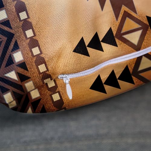 Emvency 18x18 Inch Southwestern Throw Pillow Cover - Soft Velvet
