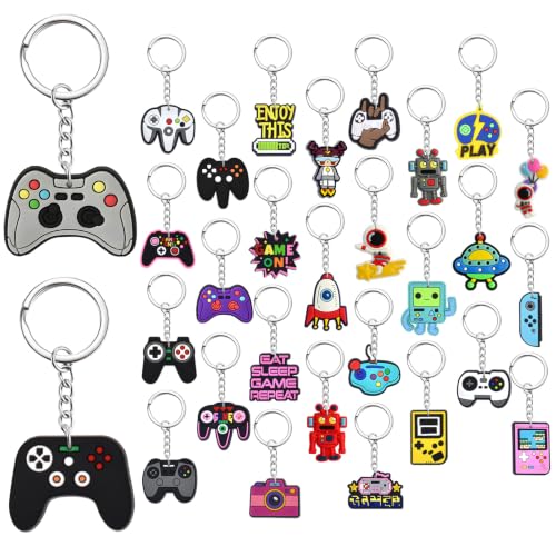 Cute Keychain for Women - Game-30 Key Chain for Car Keys & Bag Charm