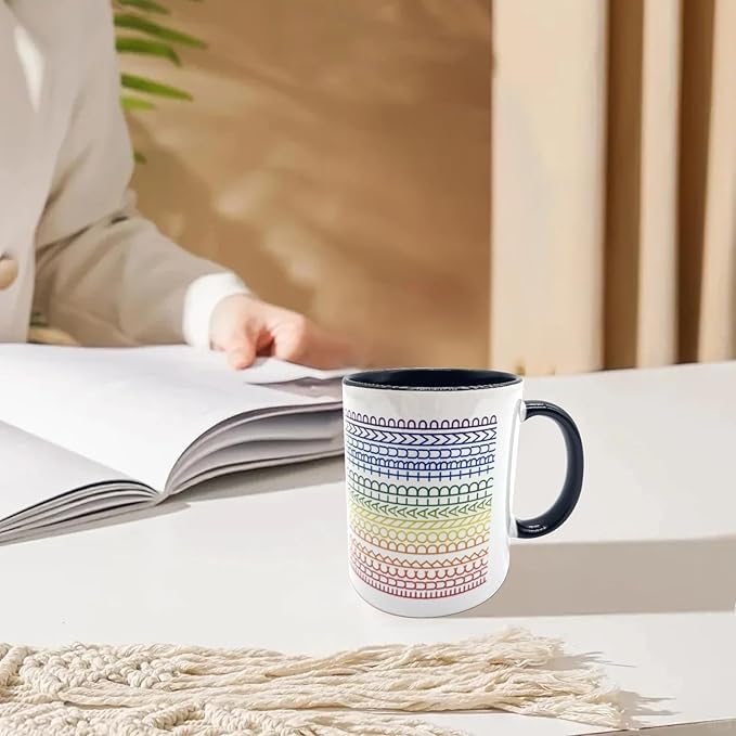 15 Oz Anti-Trump Ceramic Mug with Hidden Message - Gift for Democrats
