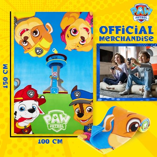Paw Patrol Fleece Blanket for Kids - Super Soft Blanket Fleece Throws 39 x 59 inches Warm Bed Blankets - Gifts for Kids