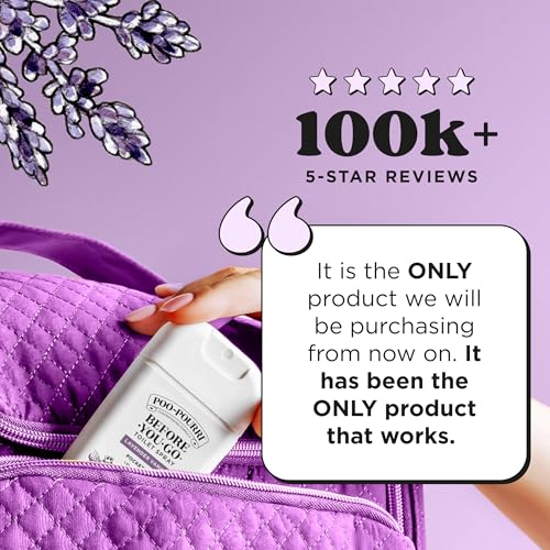 Poo-Pourri Lavender Vanilla Pocket Toilet Spray - 1 Fl Oz