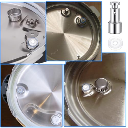 3 Pack Universal Pressure Cooker Float Valve & Silicone Gaskets