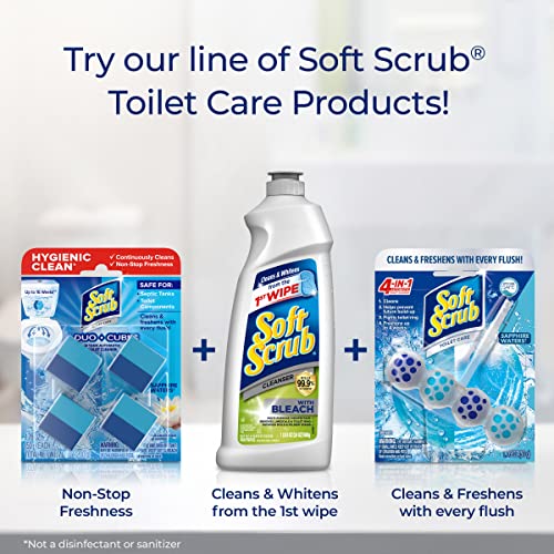 Soft Scrub Duo-Cubes In-Tank Toilet Cleaner - Sapphire Waters