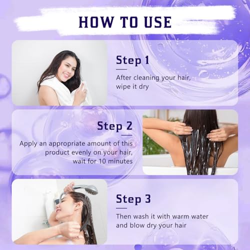 Teqnizo Hair Growth Oil Blend and Deep Conditioning Hair Mask for Dry Damaged Hair