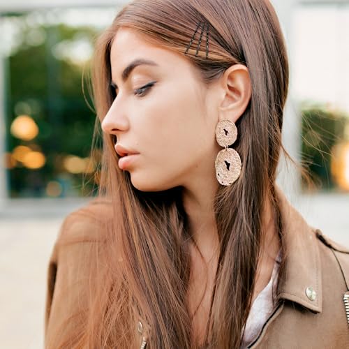 Dopenspi 50-Count Mini Bobby Pins 1.38 Inch Small Metal Hair Pins for Women