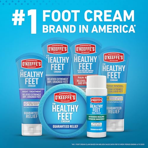 O'Keeffe's Healthy Feet Foot Cream 3 oz Tube - 2-Pack