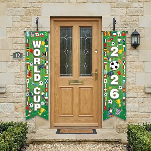 World Soccer Cup 2026 Hanging Banner | Premium Outdoor Decor