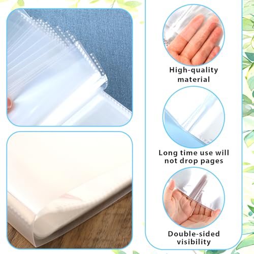 Fyntave 80 Slots Nail Art Sticker Storage Book and Transparent Organizer