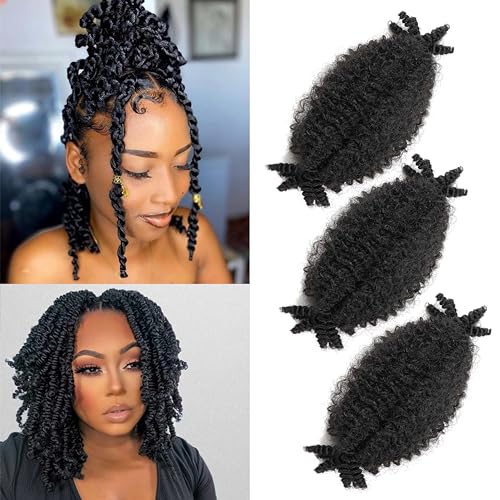 Orientfashion Afro Spring Twist Hair Extensions 10 Inch 3 Packs