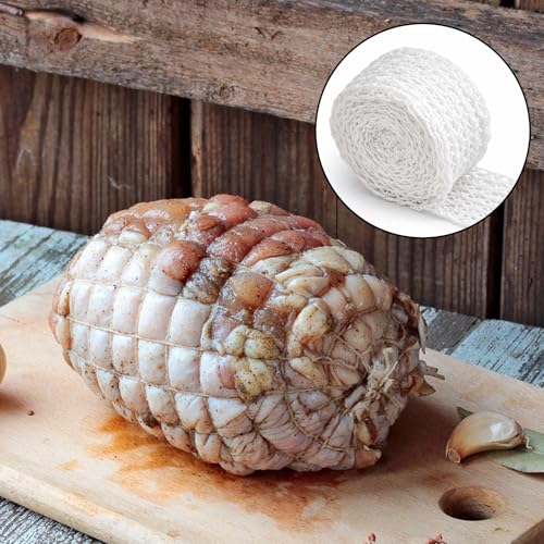Elastic Meat Netting Roll 5M - 18 Holes for Roasting & Curing