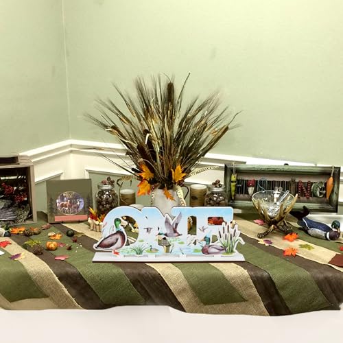 Mallard Duck Table Centerpiece for 1st Birthday Party