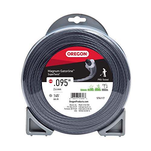 Oregon Magnum Gatorline .095" x 145' Heavy Duty Twist Trimmer Line - 0.5 lbs