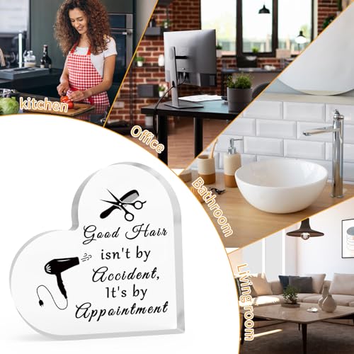 Inspirational Acrylic Sign for Hairdressers - Appreciation Gift
