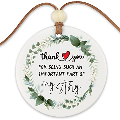 Teacher Appreciation Ornament - Thank You Keepsake Gift