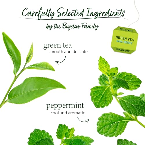 Bigelow Green Tea with Mint - 20 Individually Wrapped Bags