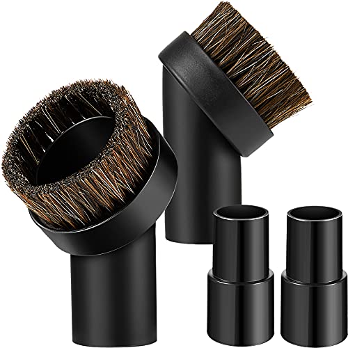 Honoson 2 Pack Vacuum Dust Brush Attachments for Tight Spaces, 1.25 Inch