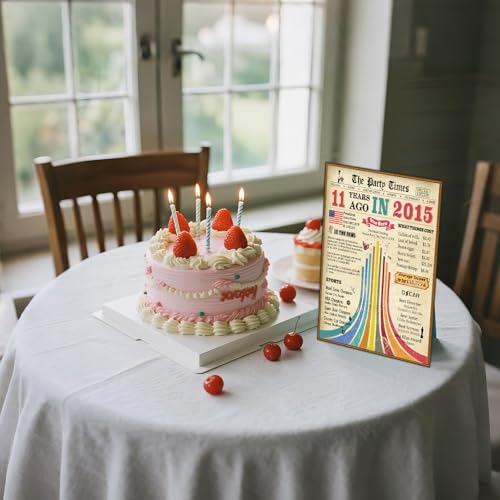 11th Birthday Card for Boys & Girls - Eco-Friendly Keepsake
