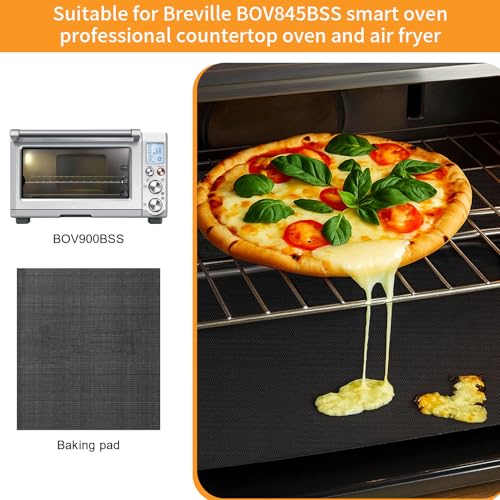 4-Pack Oven Liners for Breville Smart Oven Pro - Heat-Resistant Nonstick