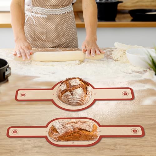 Koolstuffs Silicone Bread Sling for Dutch Oven - 2 Pack Oval & Round