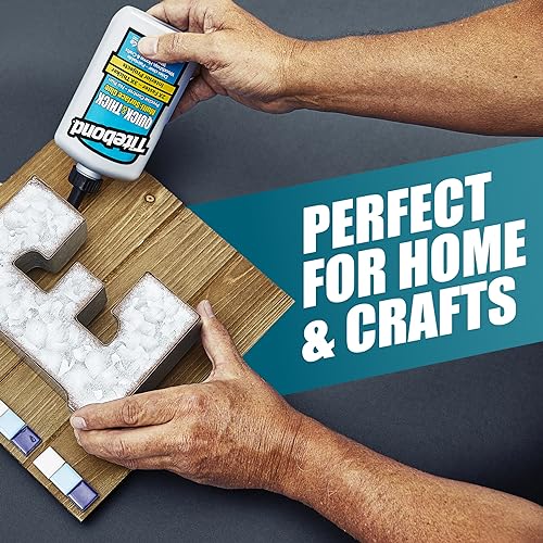 Titebond Molding & Trim Wood Glue, 16-Ounce Bottles (Pack of 2)