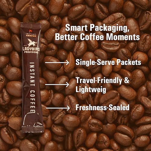 Ladybird Provisions Instant Coffee - 30 Ounce Single-Serve Packs